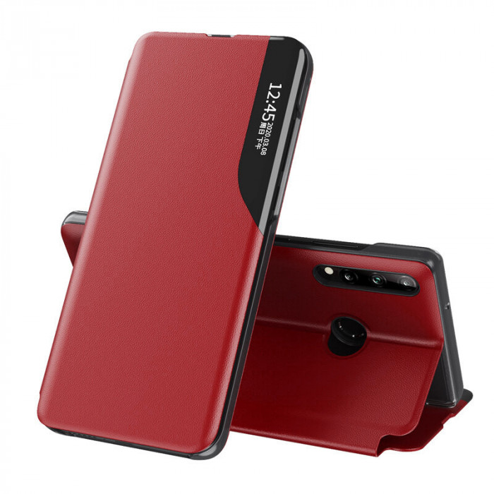 Husa pentru Huawei P30 Lite / P30 Lite New Edition, Techsuit eFold Series, Red