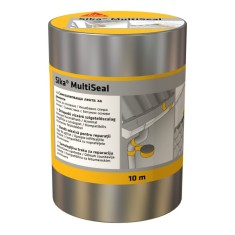 Banda bituminoasa pentru etansare/hidroizolatii Sika MultiSeal aluminiu 10 m x 300 mm