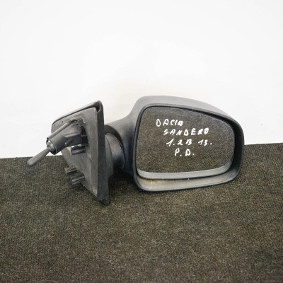 Oglinda laterală dreapta DACIA SANDERO II 2013 OEM: 963018898RE190312007E190212007 4124696 foto