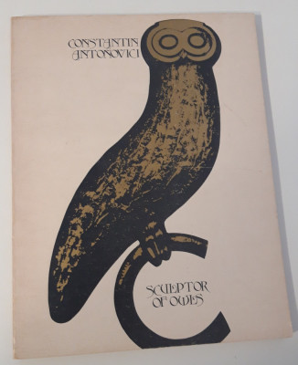 Constantin Antonovici Album sculptura Sculptor of owls foto