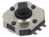 Micro&icirc;ntrerupător TACT SPST-NO 0,05A 12V SMD