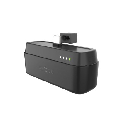 Baterie externa USB-C Fixed, 20W, 5000mAh, negru, FIXZEN-5PL-BK foto