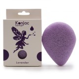 Burete japonez Konjac pentru curatarea fetei - Lavanda - Calmant - Ten normal