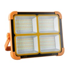 Proiector LED 500W, portabil, IP66, 336LED, cu incarcare solara sau USB, acumulatori 12000mAh