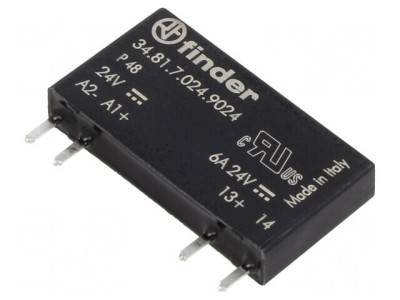 Releu Semiconductor 1-Fazat 16-30VDC 6A 1.5-24VDC foto