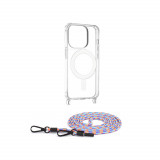 Husa pentru iPhone 15 Pro - Techsuit Acrylic MagSafe Crossbody - Colorful