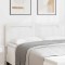 Tăblie cap Pe perete cu headboard Manual Alb 144 cm PVC