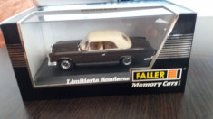 macheta mercedes benz w111 220 se coupe 1961-1965 - faller, 1/43, noua. foto