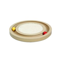 JUCARIE PENTRU PISICI FLAMINGO CIRCUIT CU MINGE 29x29x2.5CM