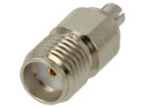 Adaptor drept SMA 50&Omega; HIROSE HRMJ-U.FLP(40) cu contacte aurite din aliaj cupru