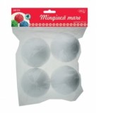 Accesorii craft - AD174 bile polistiren SET4 75MM Daco