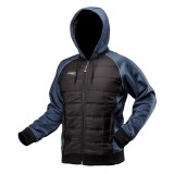 Bluza de lucru tricotata cu gluga si izolatie termica, marimea M