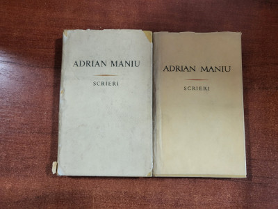 Scrieri vol.1 si 2 de Adrian Maniu foto