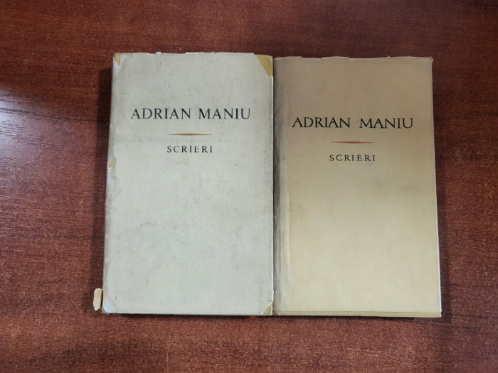 Scrieri vol.1 si 2 de Adrian Maniu