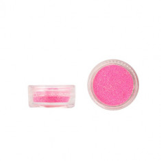 Pudra pentru nail art - vivid pink foto