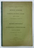 DOCUMENTE DIPLOMATICE , EVENIMENTELE DIN PENINSULA BALCANICA , ACTIUNEA ROMANIEI , 1913