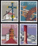 Elvetia 1996 - Pro Patria, arhitectura, serie neuzata