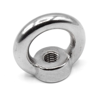 Piulita cu inel ochi de ridicare DIN 582 otel inoxidabil A2 M8 foto