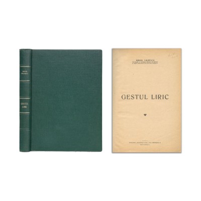 Mihail Vulpescu, Gestul Liric, 1947, cu dedicație foto