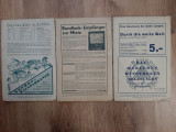 Cumpara ieftin Lot 3 reviste vechi Kosmos Germania 1932 limba germana interbelice Reich