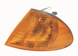 Lampa semnalizare fata BMW Seria 3 E46 Sedan/Combi 06.1998-09.2001, partea Stanga, portocalie, cu suport becuri, Depo