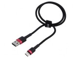 Cablu USB 2.0 A la C 0,5m negru High Speed, Baseus