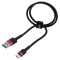 Cablu USB 2.0 A la C 0,5m negru High Speed