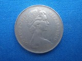 10 NEW PENCE 1969 ELISABETA II /ANGLIA