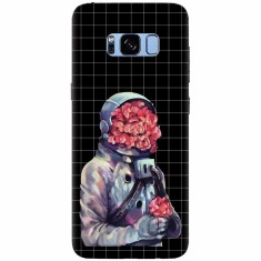 Husa silicon pentru Samsung S8 Plus, Astronaut Love foto