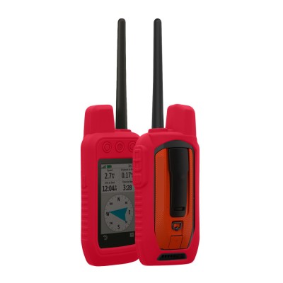 Husa GPS Kwmobile pentru Garmin Alpha 200, Rosu, Silicon, 59668.08 foto