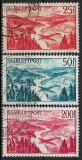 Saar 1948 - Posta Aeriana 3v.stampilat,perfecta stare(z)