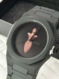 Ceas nou Zeita Cucuteni &ndash; model unicat, curea neagra, cutie