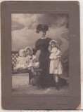 bnk foto Constanta Litzica si copii - 1906 - Foto Julietta Bucuresti