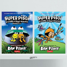 Pachet Super Pisoi (2 volume) - Dav Pilkey