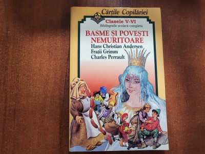 Cartile copilariei.Clasele V-VI.Basme si povesti nemuritoare foto