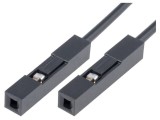 Cablu de conectare mamă-mamă KAMAMI, 210mm, 10buc, negru