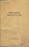 Masa umbrelor. Intoarcerea in timp