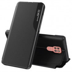 Husa pentru Motorola Moto E7 Plus / Moto G9 Play, Techsuit eFold Series, Black