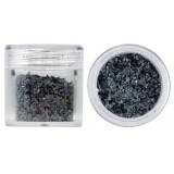 Decoraţiuni nail art, hologramă - gri-negru, 10g, INGINAILS