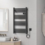 Radiator electric Follo 96x54x4,3cm 500W negru [pro.tec] HausGarden Leisure