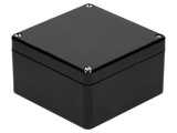 Carcasă Universală Poliester Neagră 160x160x91mm