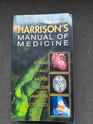 Harrison&amp;#039;s Manual of Medicine: 18th Edition foto
