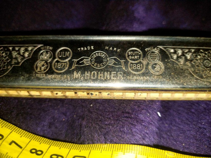 Muzicuta originala Nemteasca/Germana Veche de colectie,HOHNER-trade mark-ULM1871