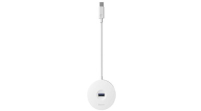 Baseus Multi HUB Round Box USB-C la 1x USB3.0 3x USB2.0 Alb (CAHUB-G02) foto