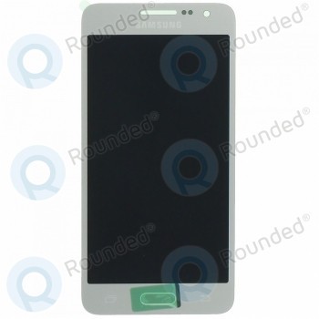 Samsung Galaxy A3 (SM-A300F) Modul de afișare LCD + Digitizer argintiu GH97-16747C foto