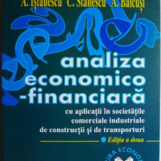 Analiza economico-financiara cu aplicatii in societatile comerciale industriale de constructii si de transporturi – A. Isfanescu