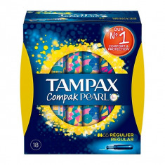 Tampoane Normale Pearl Compak Tampax (18 uds) foto