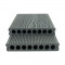 Placa deck Virtuoso 3D WPC gri inchis,gol rotund si rezistenta sporita, Dimensiune: 150x25mm, Lungime: 4000mm