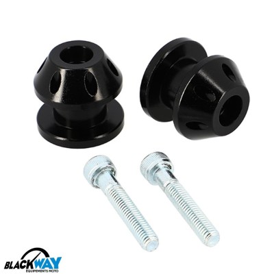 Set suruburi fixare stander Blackway &amp;quot;Diablo&amp;quot; - culoare: negru (diametru filet surub fixare: 6 mm) - motociclete Aprilia, Yamaha foto