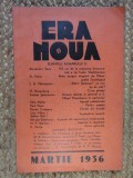 ERA NOUA AVANGARDA, NR. 2, MARTIE 1936